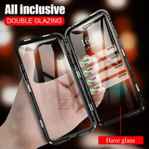 1 ZNP Magnetic Adsorption Metal Phone Case For iPhone 6 6s 8 7 Plus X Double Sided