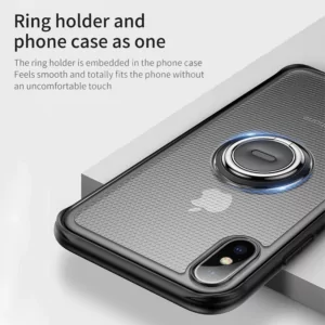 2 Baseus Ring Holder Case For iPhone Xs Max Xr X S R Xsmax Kickstand Coque Cover