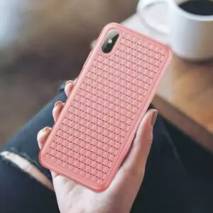 2 Baseus Super Thin Weaving Case for iPhone X XR Xs Max Phone Acessories Breathes Heat Dissipation 1