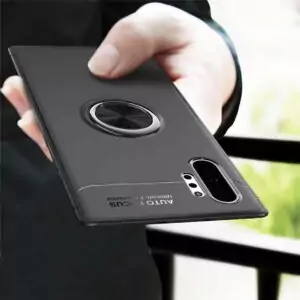 0 Phone Case For Samsung Galaxy Note 10 Case Luxurry Magnetic Ring Soft Silicone Cover For Galaxy 3