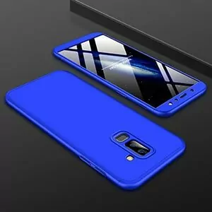 1 GKK 360 Full Protective Case For Samsung galaxy A6 Plus 2018 Shockproof Matte Hard PC Cover min
