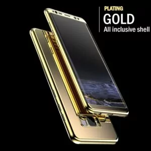 2 H A 360 Full Cover Plating Mirror Case For Samsung Galaxy S9 S8 Plus Note 8