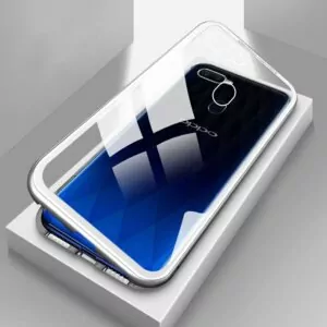 2 Realme 3 Pro Magnetic Covers For OPPO Realme C2 C1 2019 Adsorbable Metal Frame Phone Case