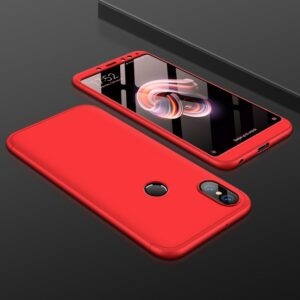 3 Accessories Case For Xiaomi Redmi Note 5 Case 3 In 1 Phone Housing Hard PC 360