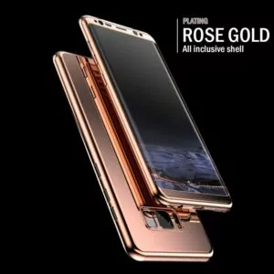 3 H A 360 Full Cover Plating Mirror Case For Samsung Galaxy S9 S8 Plus Note 8