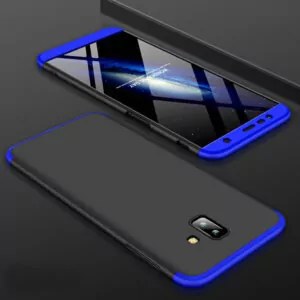 6 360 Degree Cover For Samsung J6 Plus Case 3 In 1 Hard PC Protective Case For