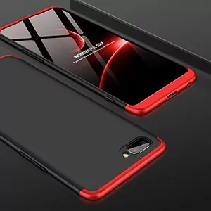 6 For OPPO A3S Case OPPO A3S CPH1803 Case 360 Degree Full Protection Hard PC Shockproof Matte