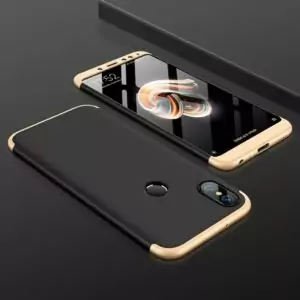 8 Accessories Case For Xiaomi Redmi Note 5 Case 3 In 1 Phone Housing Hard PC 360