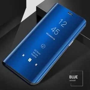 Flip Mirror Standing Cover S8 S8 Blue