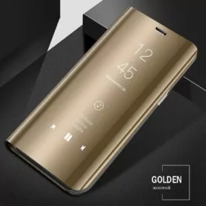 Flip Mirror Standing Cover S8 S8 Gold