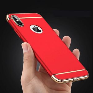 Hard Case Matte 3 In 1 Electroplating iPhone XS Max
