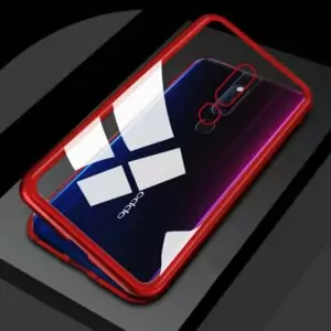 OPPO F11 Magnetic Case 2 in 1 Cover Red