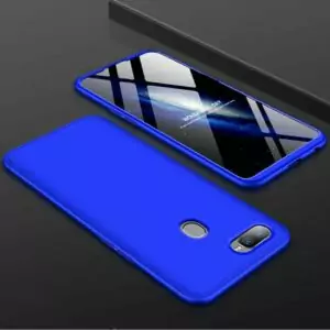 OPPO F7 Youth Armor 360 Full Cover Baby Skin Hard Case Biru compressor 1