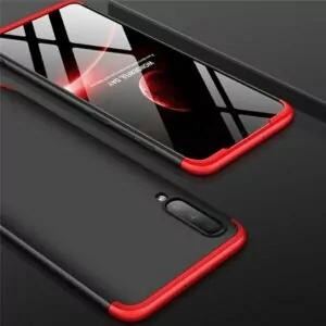 Samsung Galaxy A50 Hardcase 360 Protection Black Red