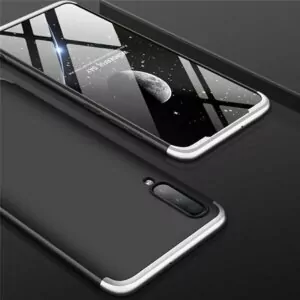 Samsung Galaxy A50 Hardcase 360 Protection Black Silver