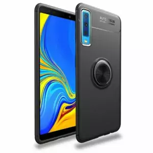 Samsung Galaxy A7 2018 Iring Invisible Softcase Black