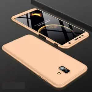 Samsung Galaxy J6 Plus Hardcase 360 Protection Gold 1