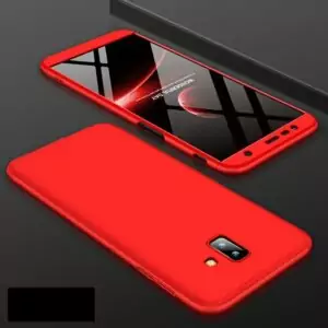 Samsung Galaxy J6 Plus Hardcase 360 Protection Red 1