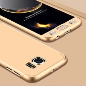 Samsung S6 Edge S6 Edge Plus Hardcase 360 Protection Gold
