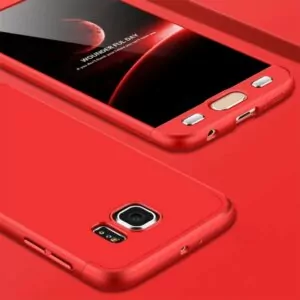 Samsung S6 Edge S6 Edge Plus Hardcase 360 Protection Red