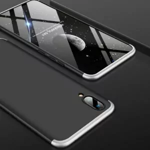 VIVO V11 V11 Pro Hardcase 360 Protection Black Silver