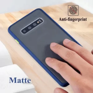 0 Shockproof Matte Transparent Silicone Phone Case For Samsung Galaxy A40 A10 A30 A50 A20 A70 S10