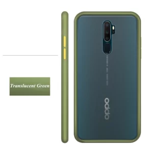 2 For OPPO A9 A5 2020 F11 Pro Realme Q XT X2 5 Pro Case Frosted Translucent