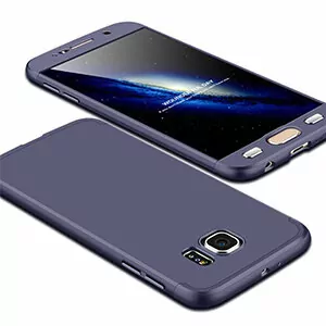 2 Luxury Hard Armor Case For Samsung Galaxy S6 S7 Edge G9200 G9250 Cover 360 Degree Full