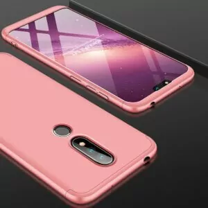 5 GKK Original Case for Nokia X6 2018 6 1 Plus Case 3 in 1 Design 360