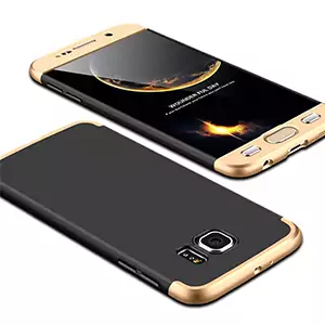7 Luxury Hard Armor Case For Samsung Galaxy S6 S7 Edge G9200 G9250 Cover 360 Degree Full