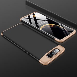 2 GKK Case for Samsung A80 Case 360 Full Protection With Tempered Glass 3 in 1 Matte