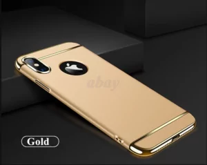 2 Luxury Gold Hard Case For iPhone 7 8 X XR XS Max 6 Plus Back Cover 1