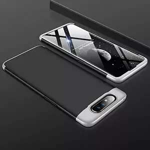 3 GKK Case for Samsung A80 Case 360 Full Protection With Tempered Glass 3 in 1 Matte