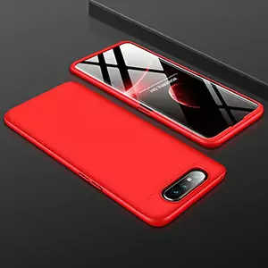 6 GKK Case for Samsung A80 Case 360 Full Protection With Tempered Glass 3 in 1 Matte