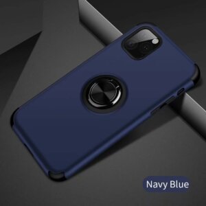 8 For iphone 11 Pro Max Case Luxury Armor Magentic Ring Stand Holder Case for iphone 6