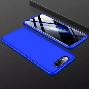 8 GKK Case for Samsung A80 Case 360 Full Protection With Tempered Glass 3 in 1 Matte