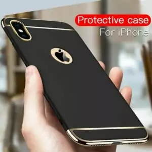 Winning Case 3 in 1 Luxury Plating iPhone X Front compressor