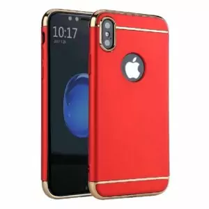 Winning Case 3 in 1 Luxury Plating iPhone X Red compressor