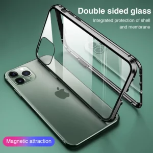0 Double Side Magnetic Case for IPhone 11 Pro XR XS MAX X 8 7 6 6s