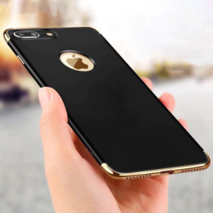 0 For iphone 8 7 6S X Case Luxury Plating 360 Full Protective Case For iPhone8 7