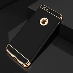 0 Luxury Plating Phone Case For iPhone 7 6 6s 8 Plus Hard PC Full Protective Cover