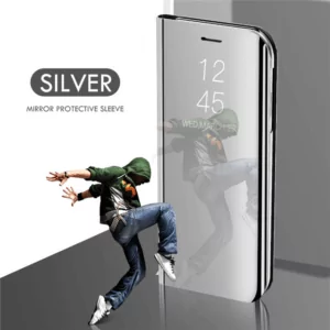 2 Smart Mirror Flip Case For Samsung Galaxy S8 S9 S10 Plus S7 S6 Edge S10e Note
