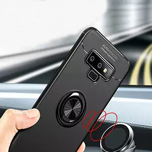 5 Luxury Bracket Ring Shockproof Case For Samsung Galaxy S8 S9 PLus Full Cover For Samsung Note