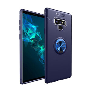 5 Luxury Case for Samsung Galaxy Note 9 Case Invisible Finger Ring Hybrid Car Holder Magnetic Bracket