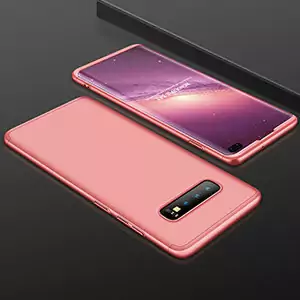 5 For Galaxy S10 S10e 360 Degree Full Protection Hard PC Shockproof Matte Case For Samsung Galaxy