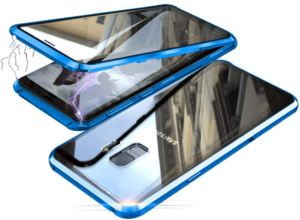 1 Double Side Glass Magnetic Metal Case For Samsung Galaxy A50 A70 A40 A30 A20 A10 A10S