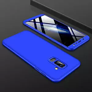 1 GKK 360 Full Protective Case For Samsung galaxy A6 Plus 2018 Shockproof Matte Hard PC Cover