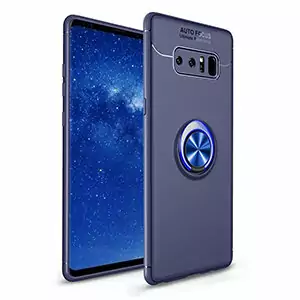 1 Phone Cases For Samsung Galaxy Note 8 Magnetic Bracket Ring Car Holder Luxury Silicon Shockproof Tpu 1
