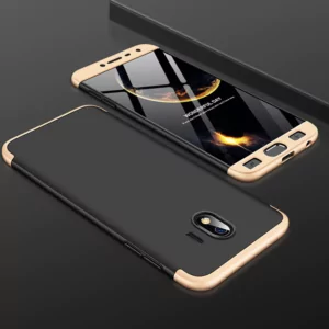 3 For Samsung J4 2018 J400F Case 360 Degree Full Protective case Full Protection Back Hard Cover