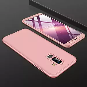 3 GKK 360 Full Protective Case For Samsung galaxy A6 Plus 2018 Shockproof Matte Hard PC Cover